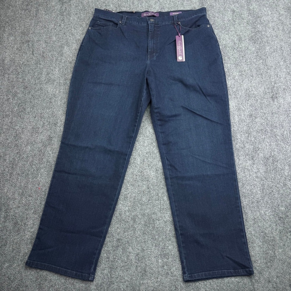 Gloria Vanderbilt Jeans Womens 18S (37x28) Amanda Portland Wash Slimming NEW